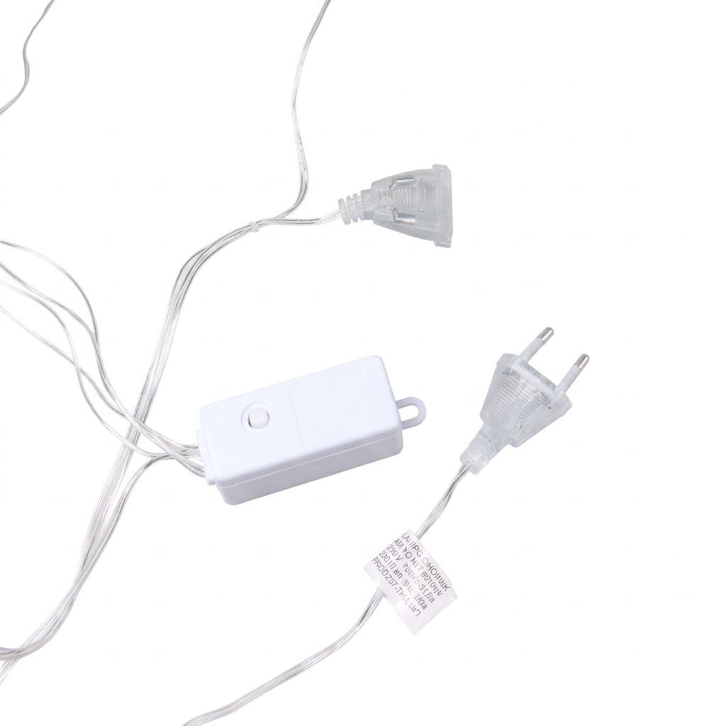 LED vánoční světelný závěs s motivy hvězd 8017WW - náhľad 4