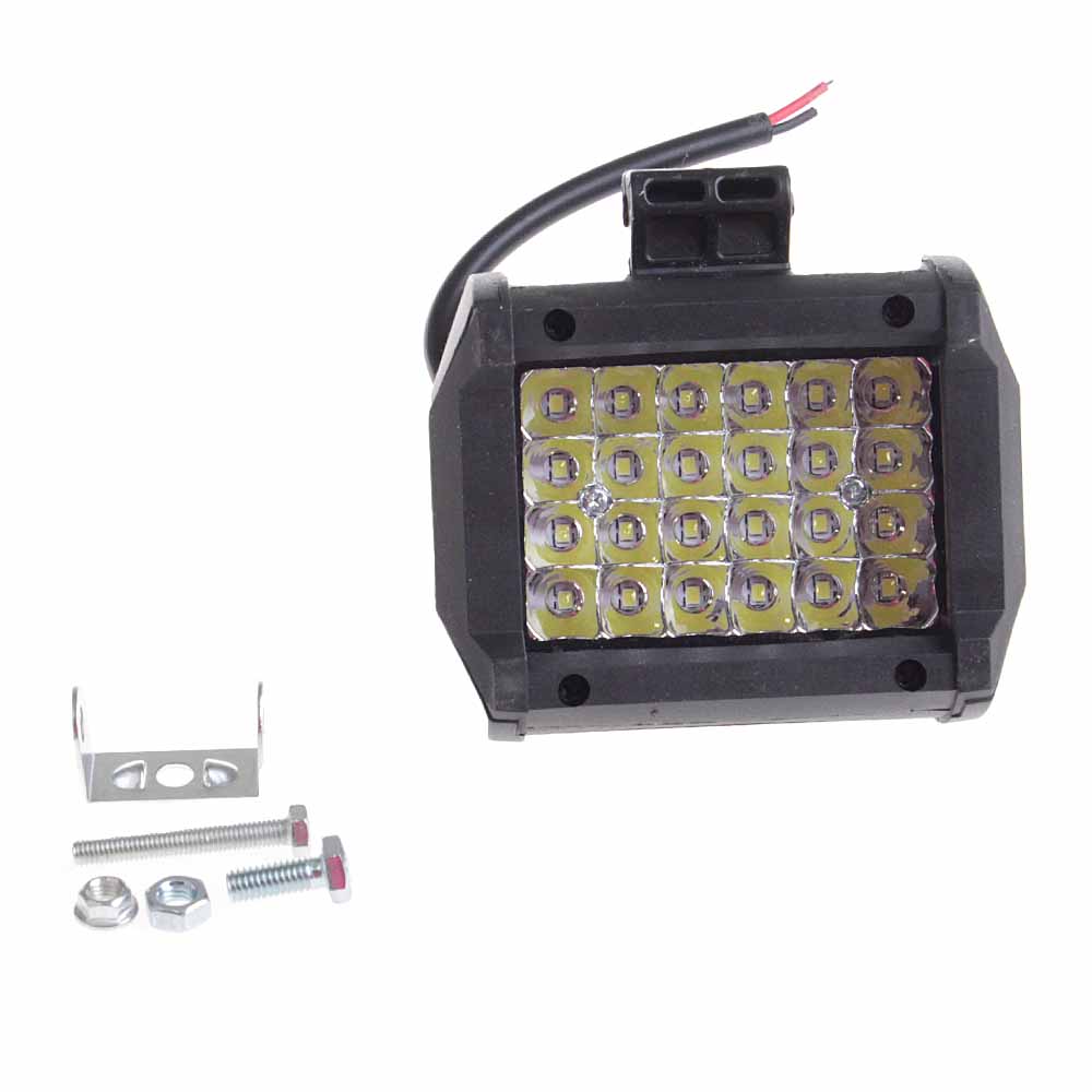 Pracovní reflektor čtvercový 24 LED - náhľad 1
