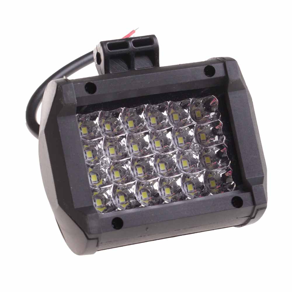 Pracovní reflektor čtvercový 24 LED - náhľad 4