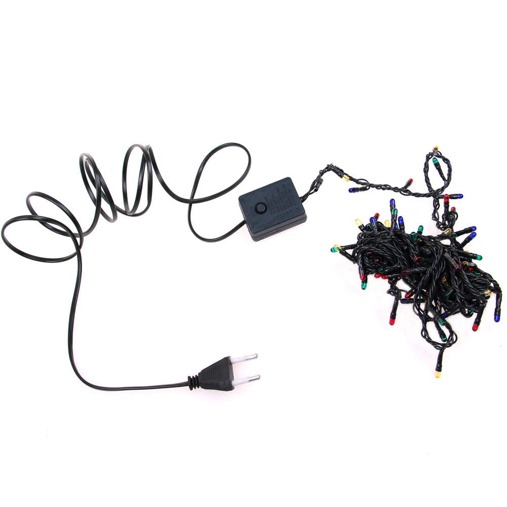 LED světelný řetěz barevný 8 funkcí - náhľad 1