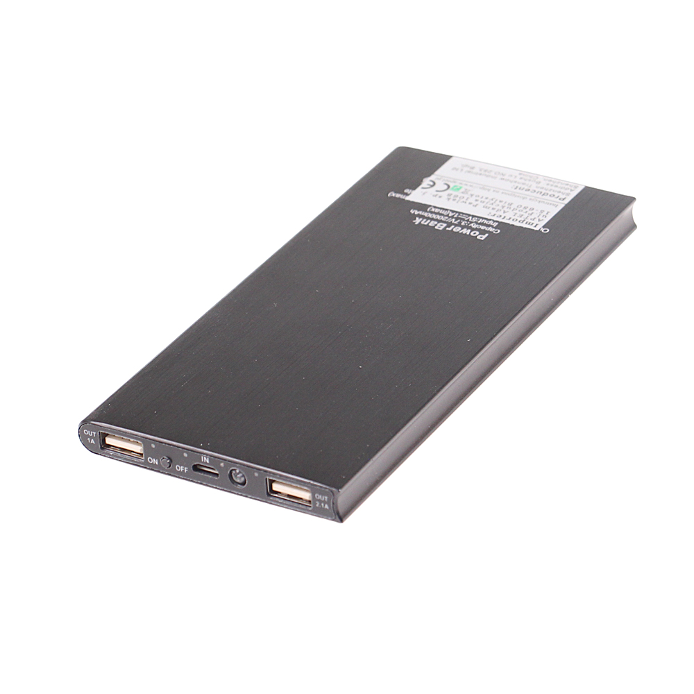 Powerbanka 20 000 mAh černá - náhľad 2