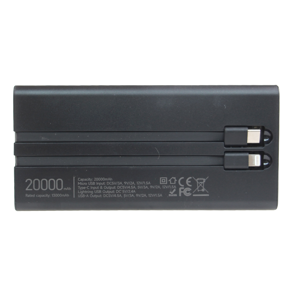Powerbanka NOVANL 20000mAh - náhľad 3