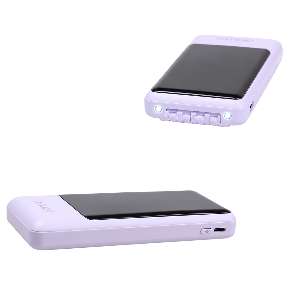 Powerbanka se svítilnou 4v1 20 000 mAh fialová - náhľad 3