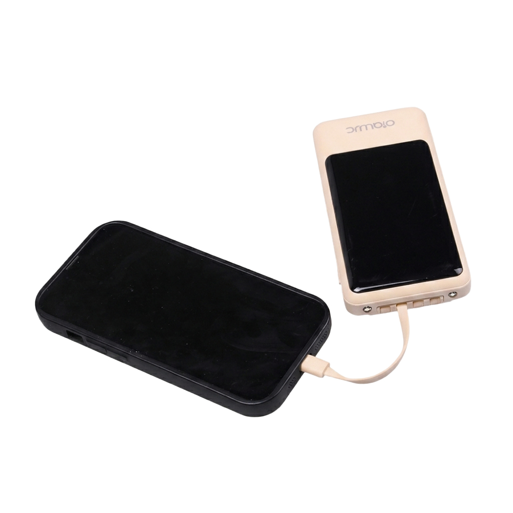 Powerbanka se svítilnou 4v1 20 000 mAh růžová - náhľad 4