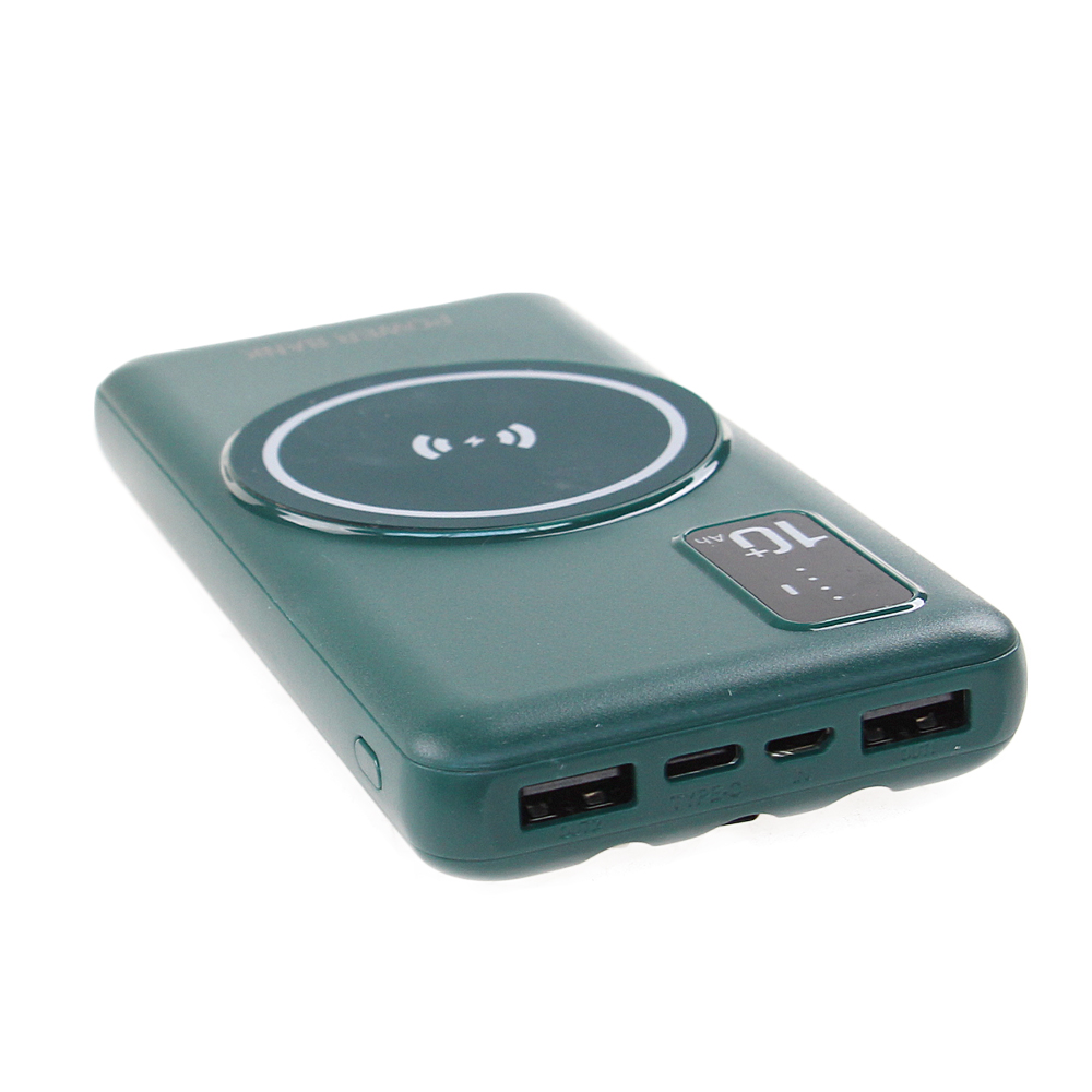 Rychlonabíjecí powerbanka 20000mAh zelená - náhľad 2