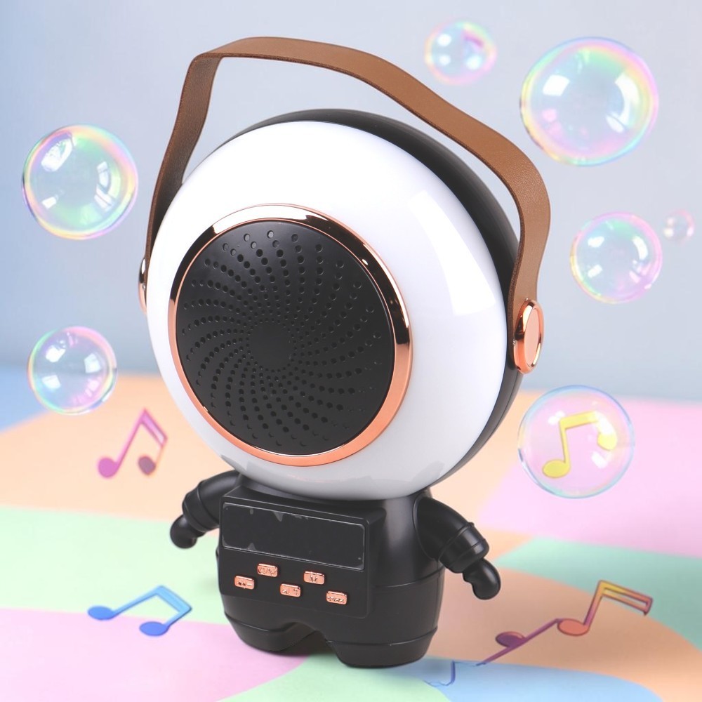 Bezdrátový karaoke astronaut černý - náhľad 5