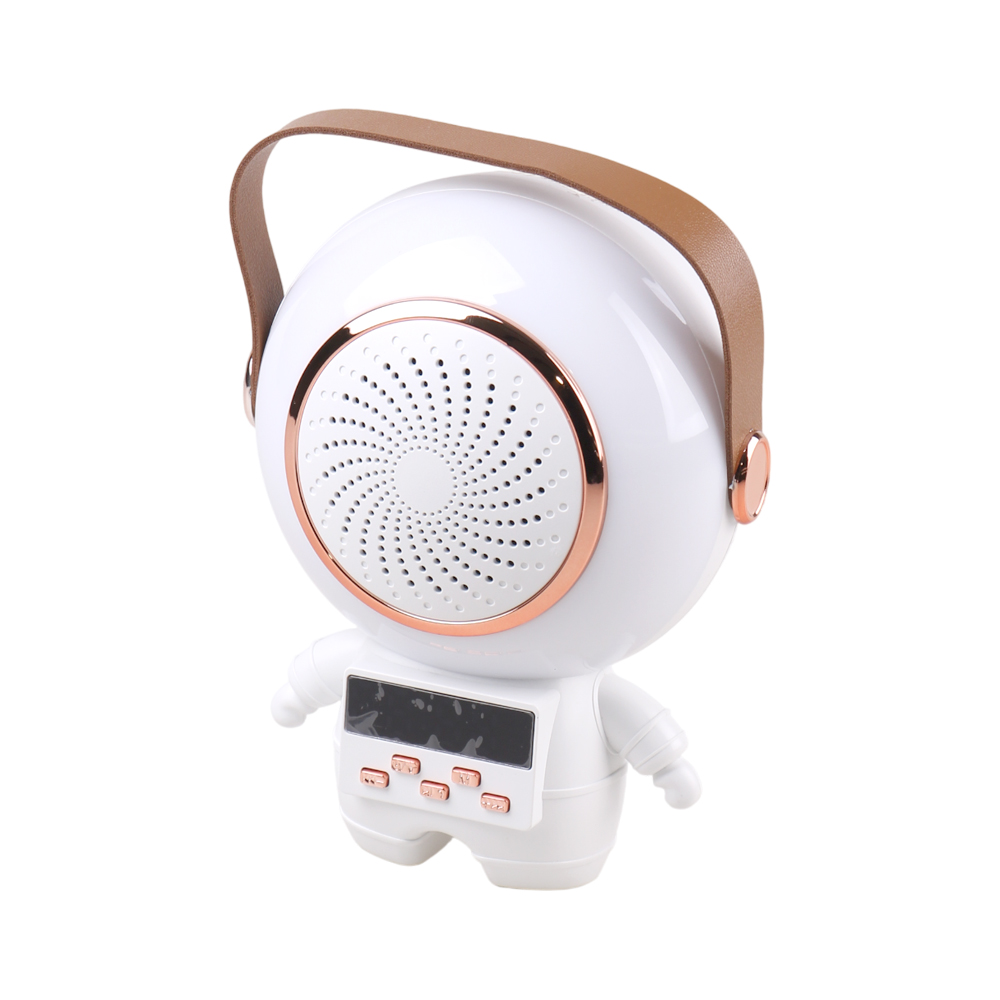 Bezdrátový karaoke astronaut bílý - náhľad 1