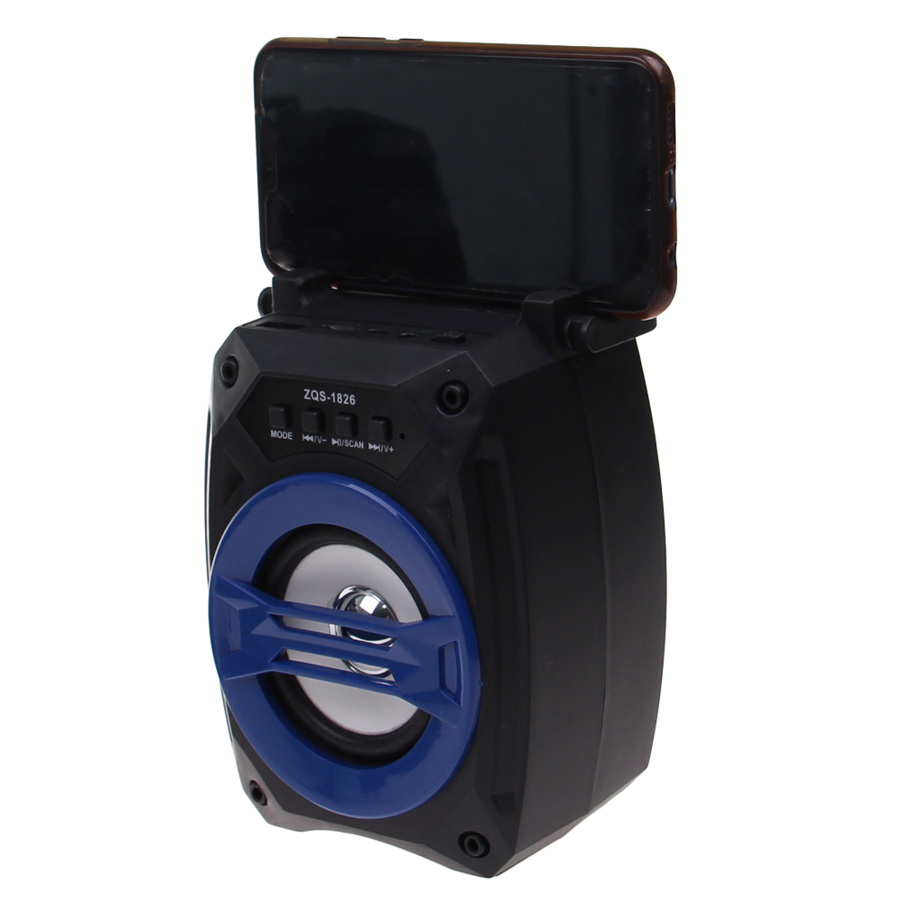 Bluetooth reproduktor ZQS-1826 modrý - náhľad 4