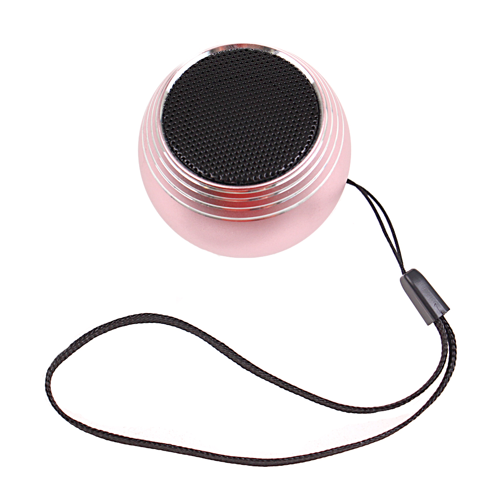 Mini Bluetooth reproduktor M9 růžový - náhľad 1