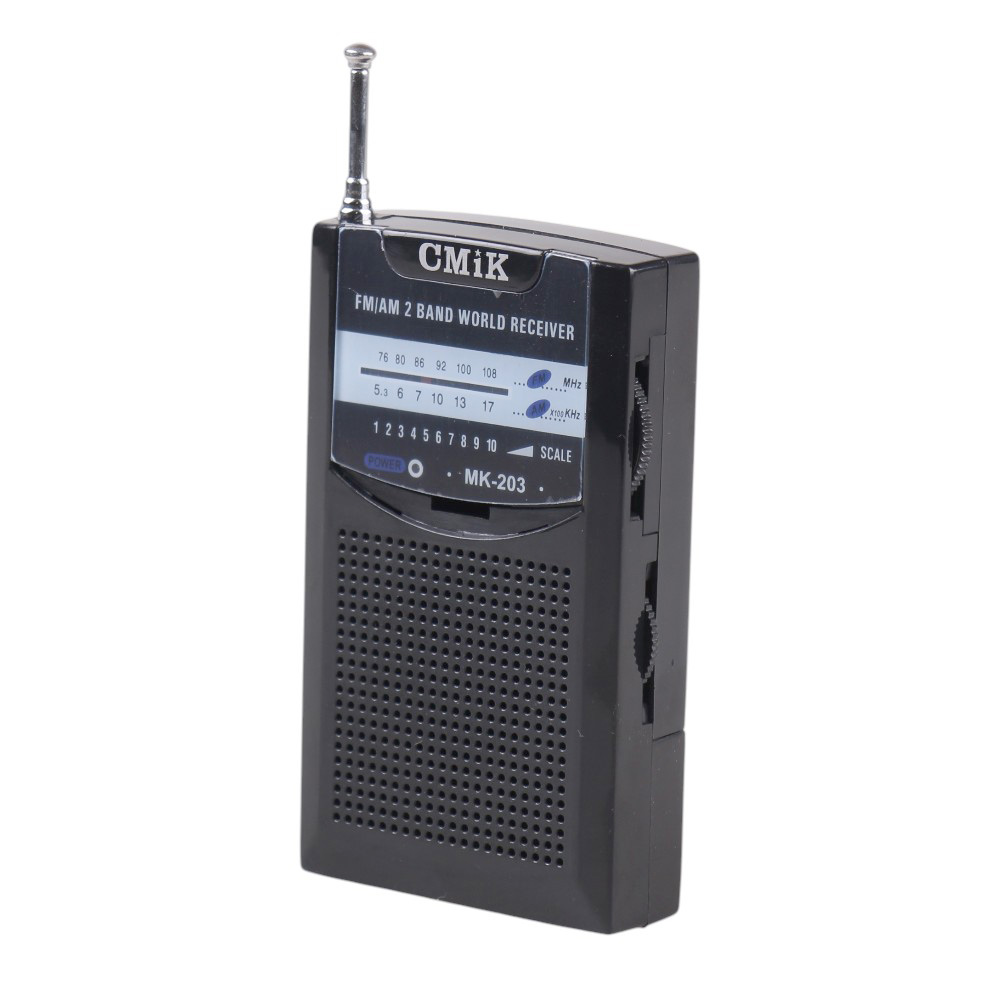 Mini přenosné dvoupásmové rádio - náhľad 5