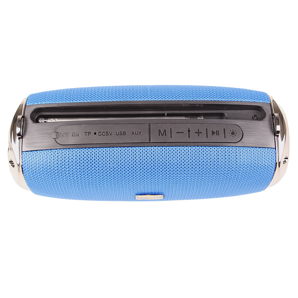 Multifunkční bluetooth reproduktor HF-F866 modrý - náhľad 3