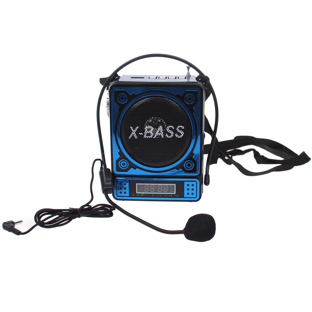 Multimediální rádio GM-6118TD modré - náhľad 6