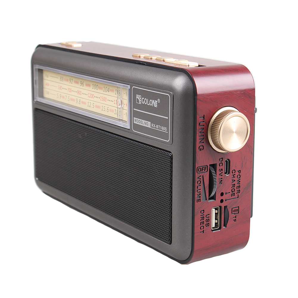 Přenosné 3pásmové solární rádio X-BASS šedé - náhľad 2