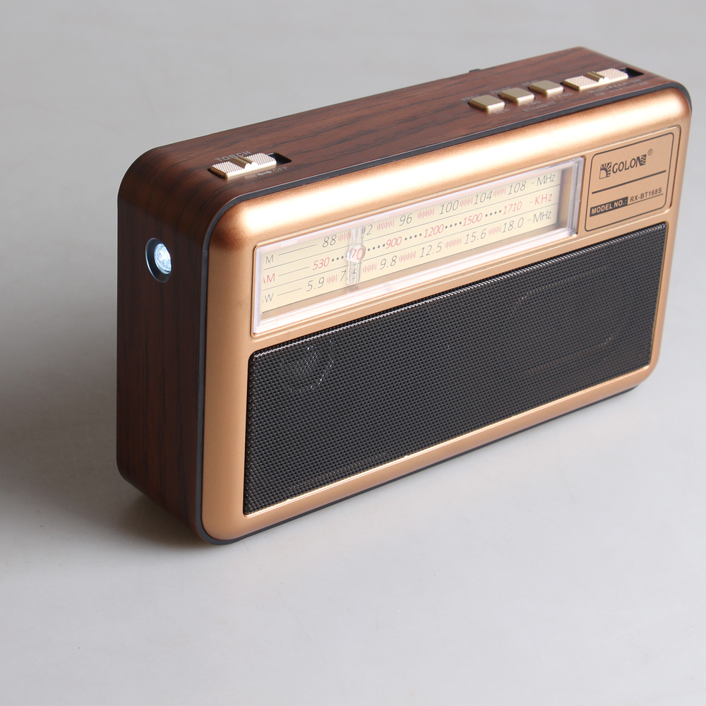Přenosné 3pásmové solární rádio X-BASS žluté - náhľad 4