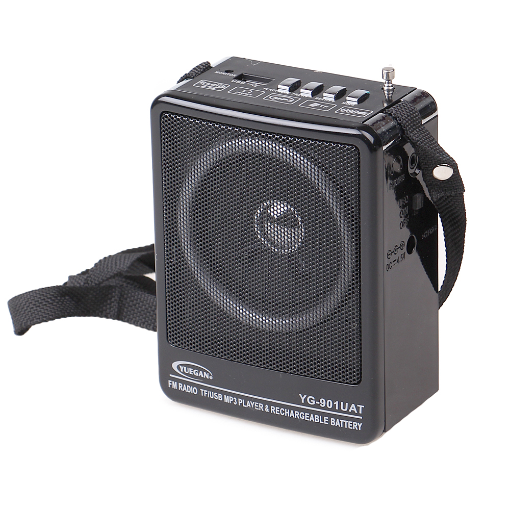 Přenosné rádio YG-901UAT černé - náhľad 1