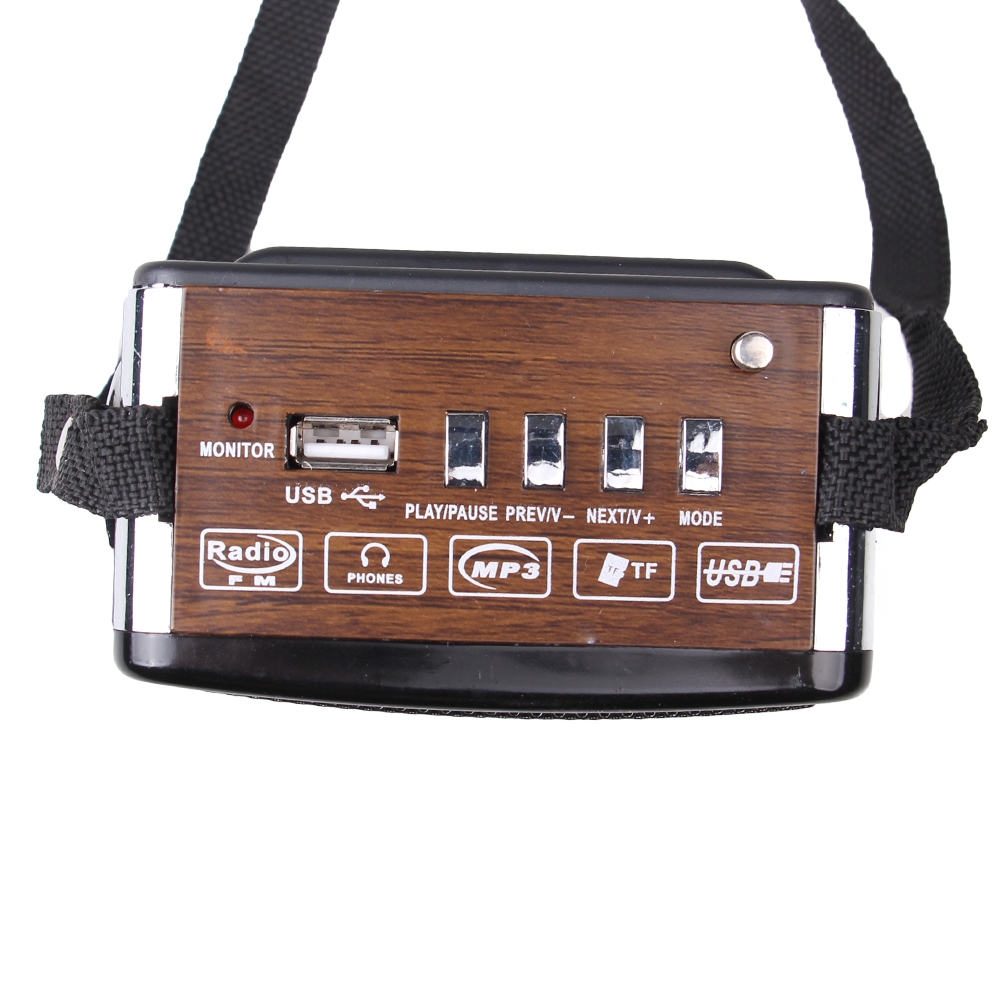 Přenosné rádio YG-901UAT hnědé - náhľad 1