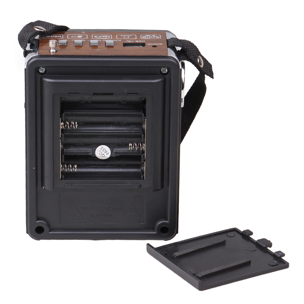 Přenosné rádio YG-901UAT hnědé - náhľad 5