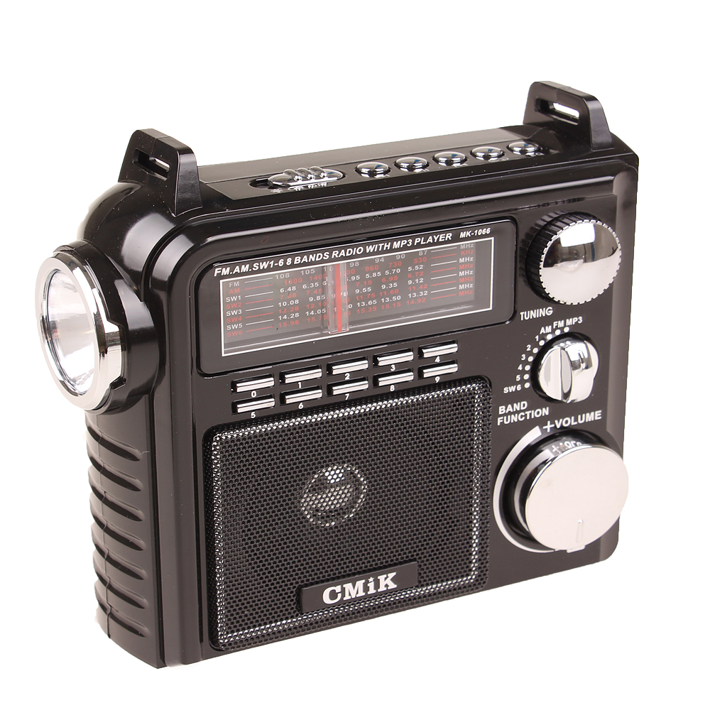 Přenosné radio CMIK MK-1066 černé - náhľad 2
