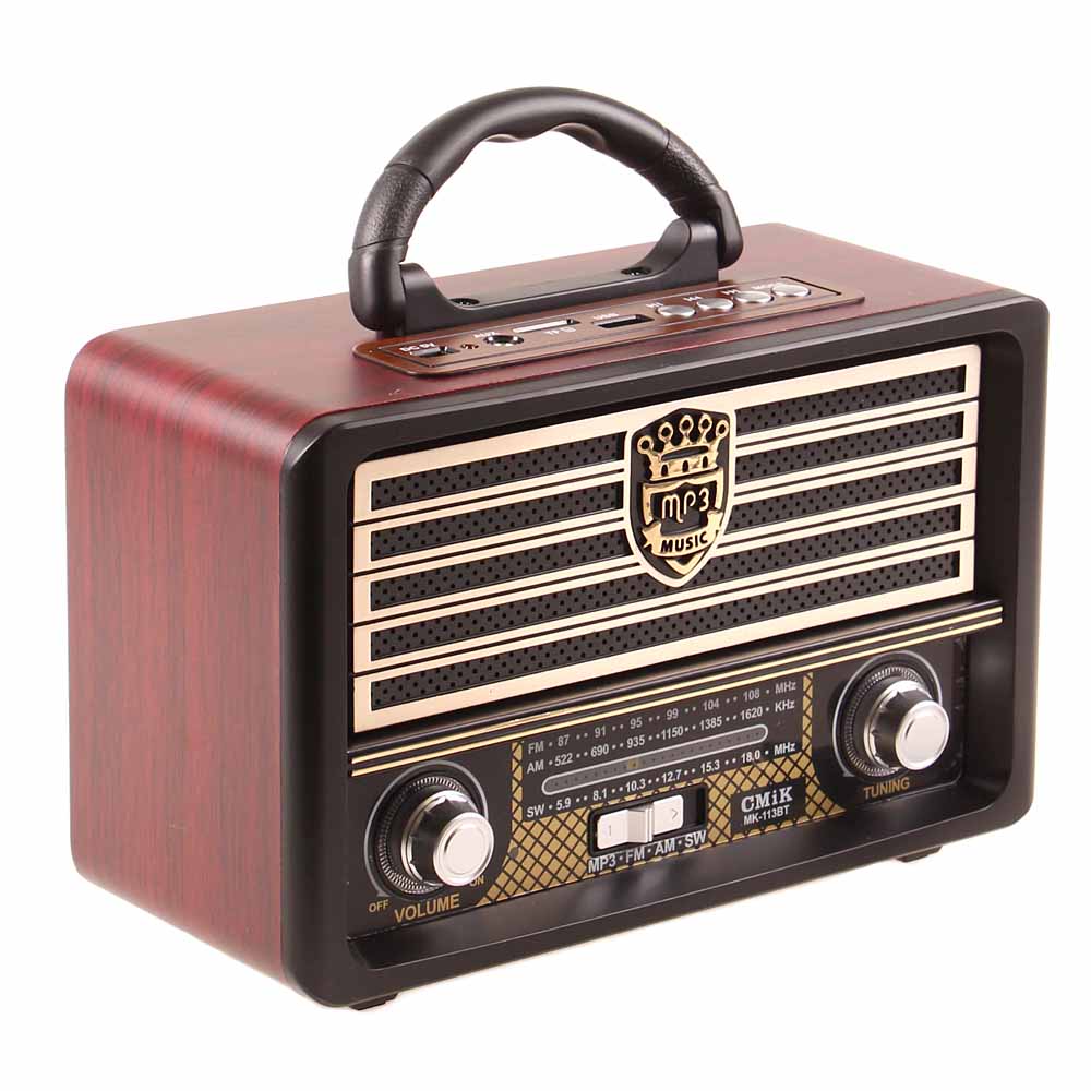 Přenosné radio CMIK MK-113BT černé - náhľad 2