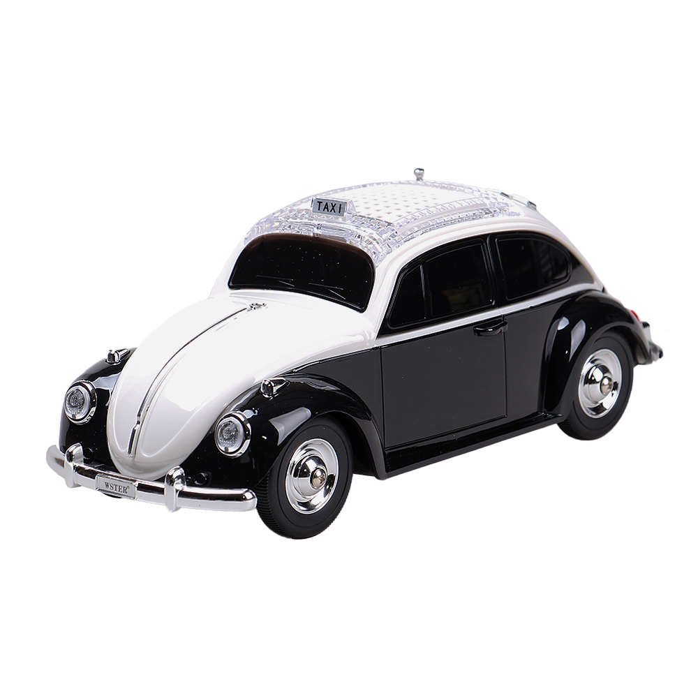 Reproduktor retro autíčko Taxi černé WS-1958BT  - náhľad 1