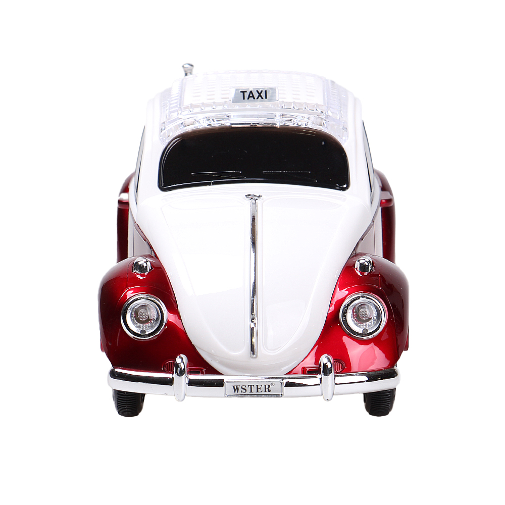Reproduktor retro autíčko Taxi červené WS-1958BT  - náhľad 2