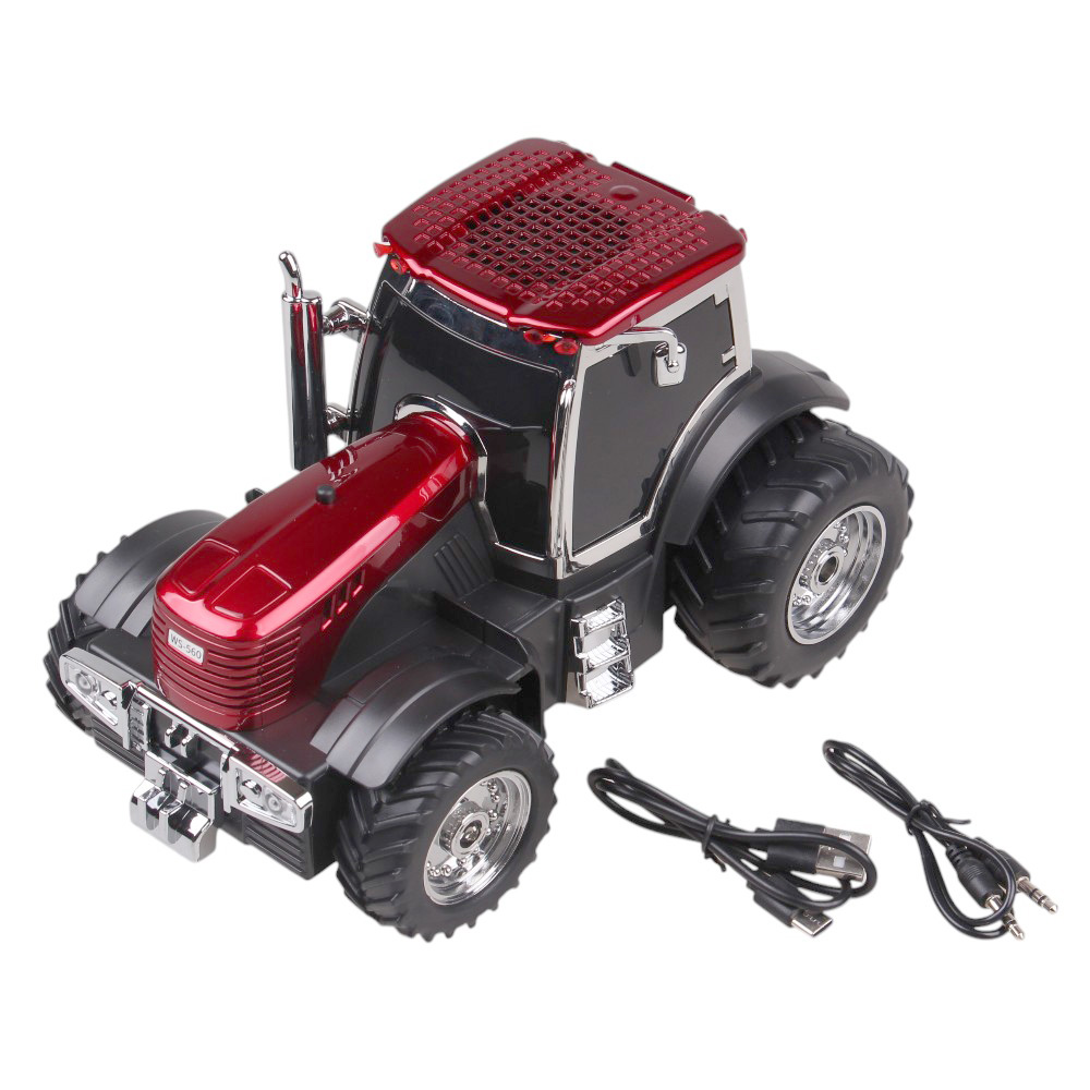 Reproduktor traktor WS-560 červený - náhľad 1