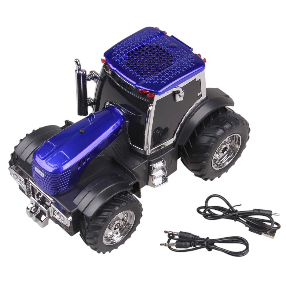 Reproduktor traktor WS-560 modrý - náhľad 1