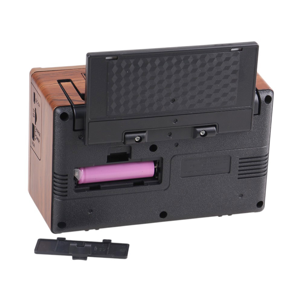 Solární 3pásmové rádio RX-2510BTS světle hnědé - náhľad 6