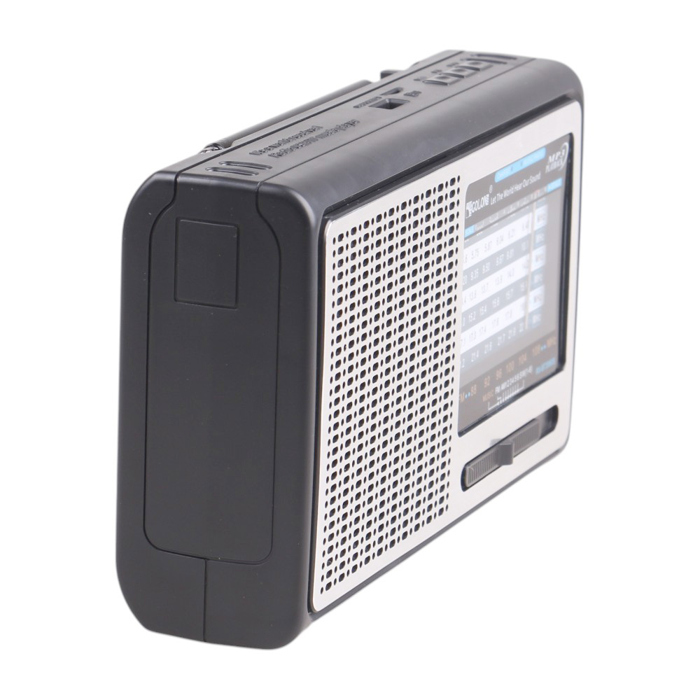 Solární přenosné rádio RX-BT3060S stříbrné - náhľad 4