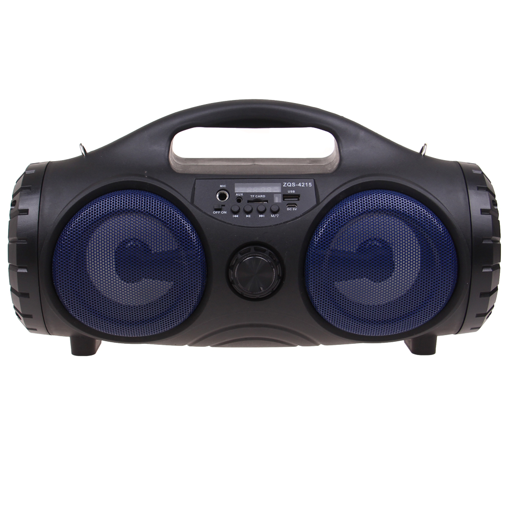 Přenosné bluetooth rádio ZQS-4215 modré - náhľad 1