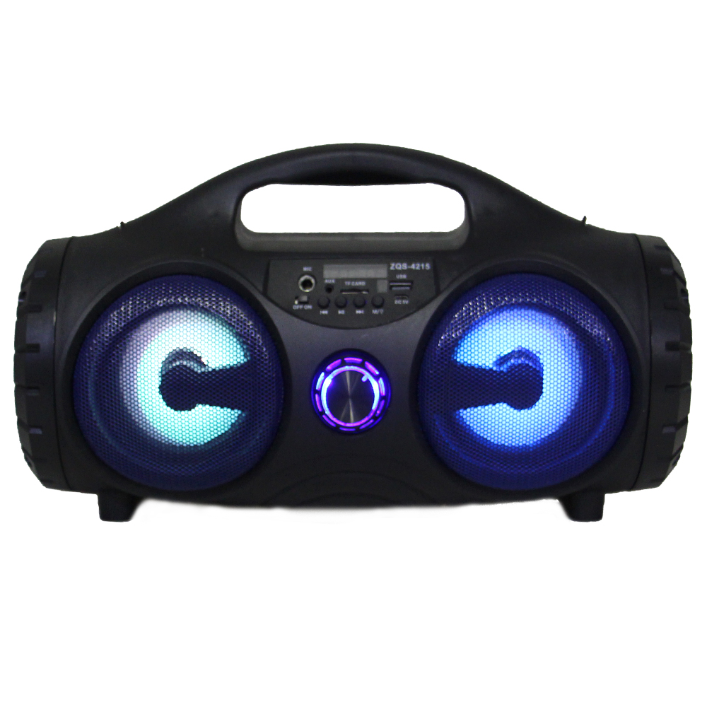 Přenosné bluetooth rádio ZQS-4215 modré - náhľad 3