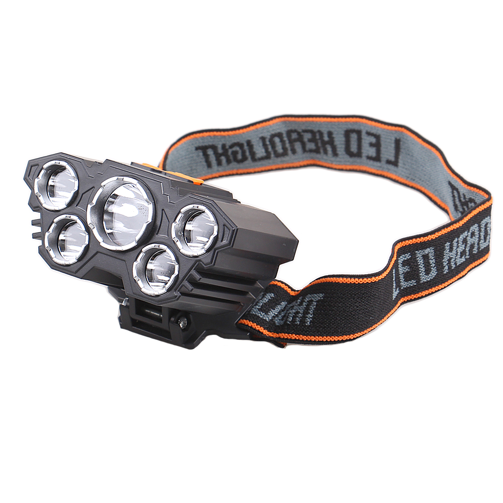 5LED dobíjecí čelovka L-T21 - náhľad 2