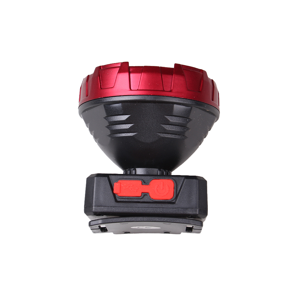 Dobíjecí LED čelovka HX208-9 červená - náhľad 2