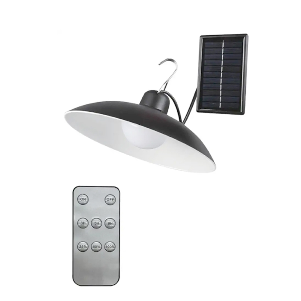 LED solární lampa s dálkovým ovládáním - náhľad 4