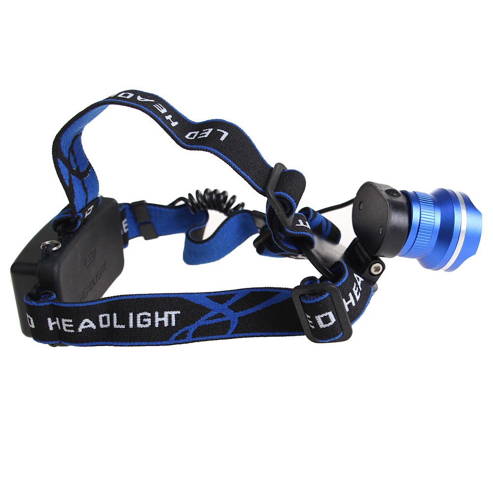 LED výsuvná čelovka   - náhľad 2