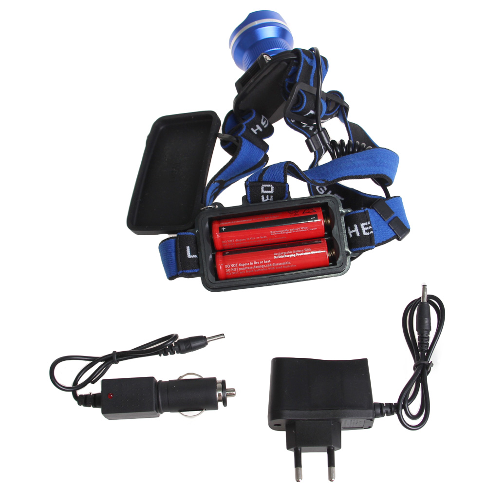 LED výsuvná čelovka   - náhľad 4