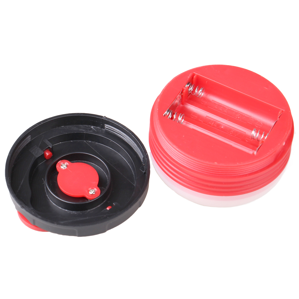 Multifunkční kempingová svítilna červená - náhľad 3