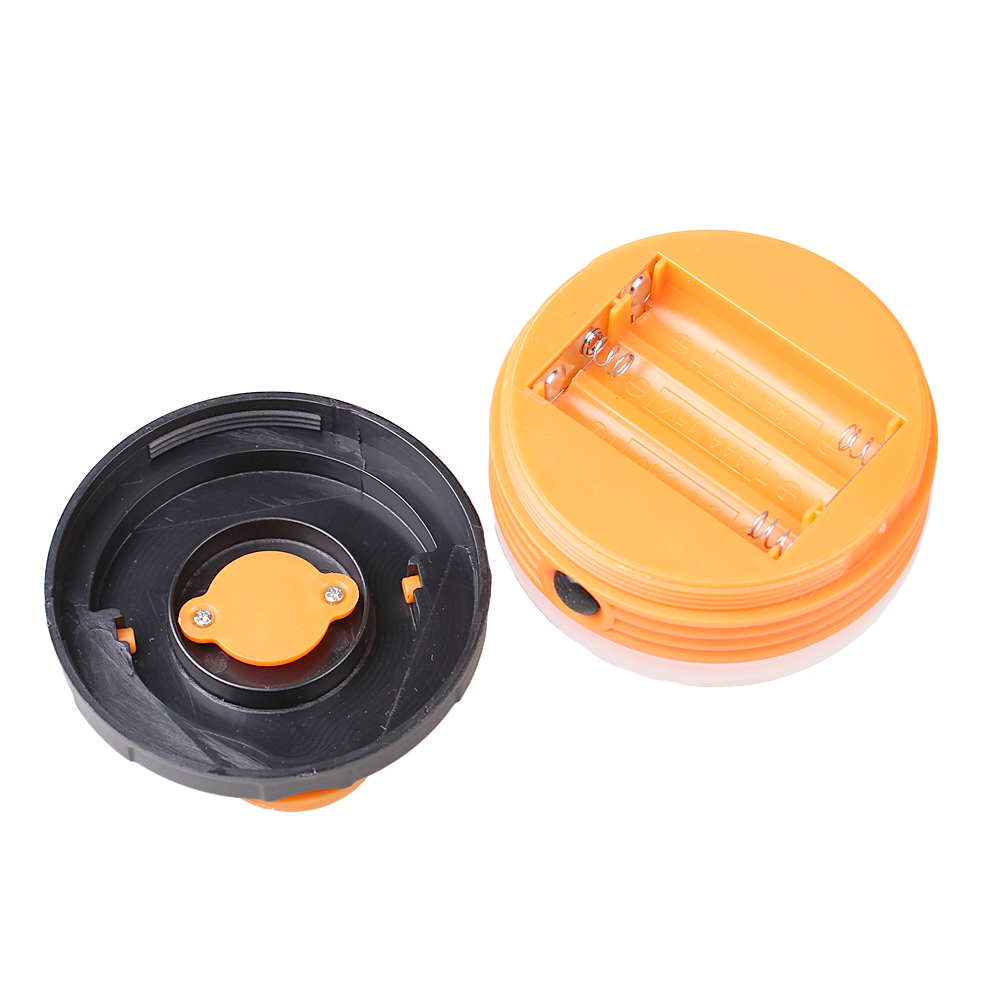 Multifunkční kempingová svítilna oranžová - náhľad 3