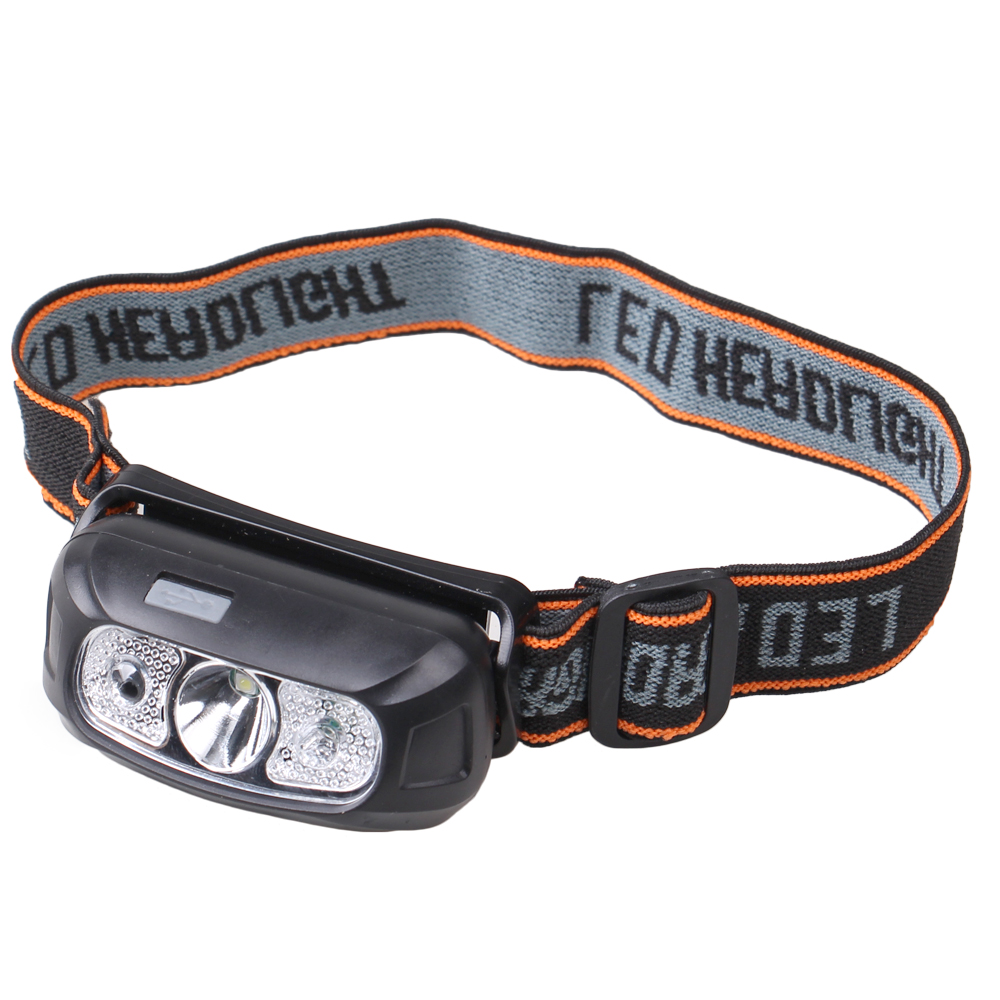 Outdoorová LED čelovka černá - náhľad 4