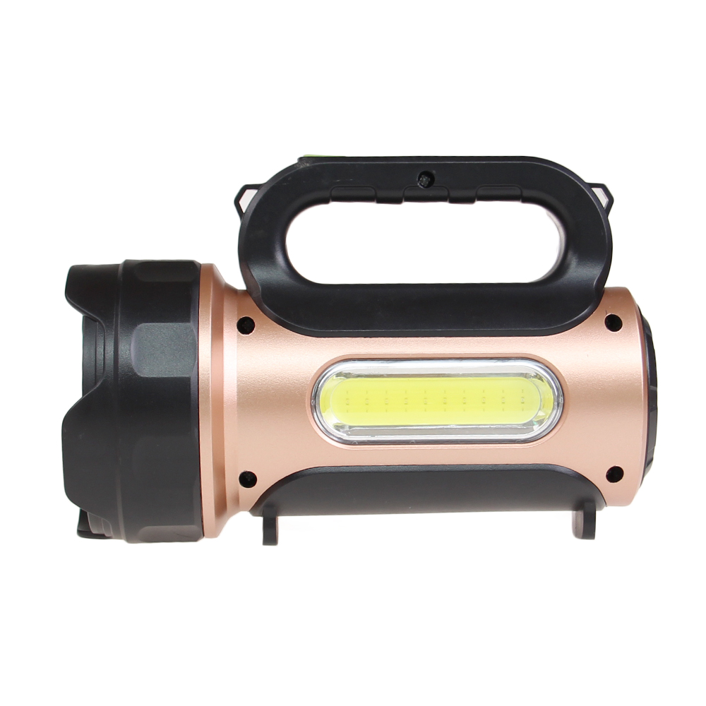 Přenosné LED osvětlení HEL-T93 zlaté - náhľad 1