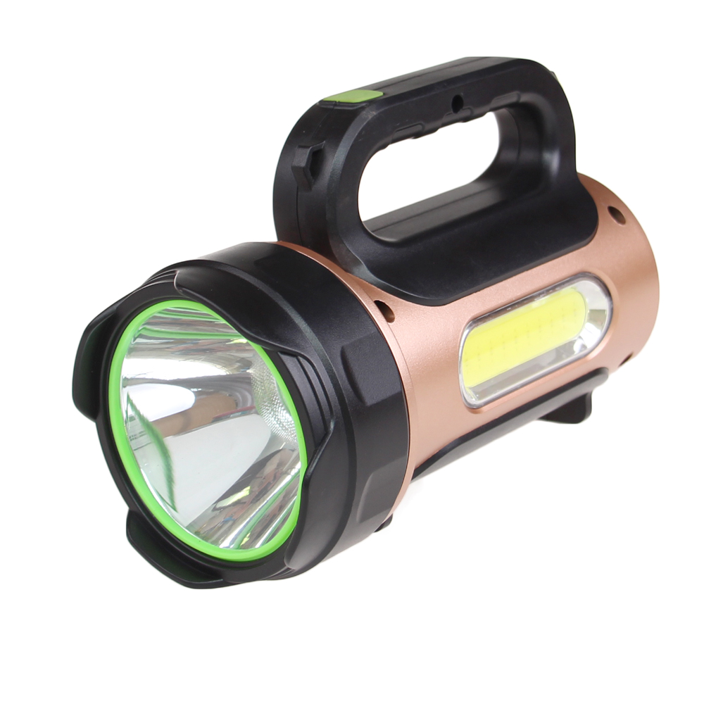 Přenosné LED osvětlení HEL-T93 zlaté - náhľad 3