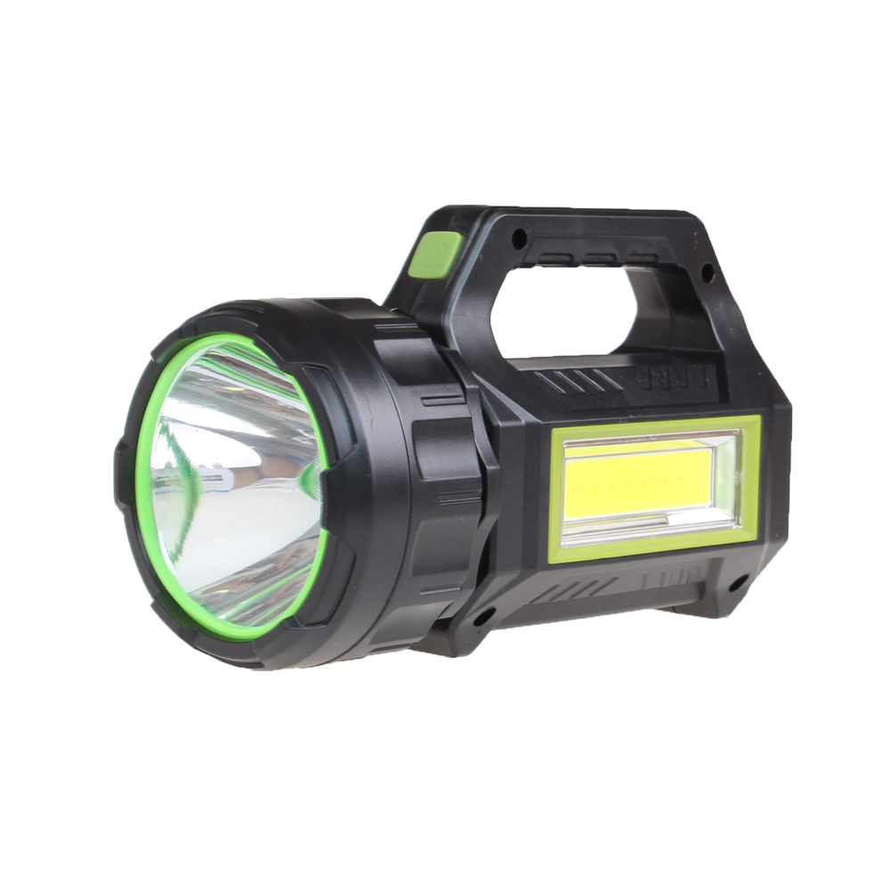 Přenosné LED osvětlení HEL-T95 černozelená - náhľad 3