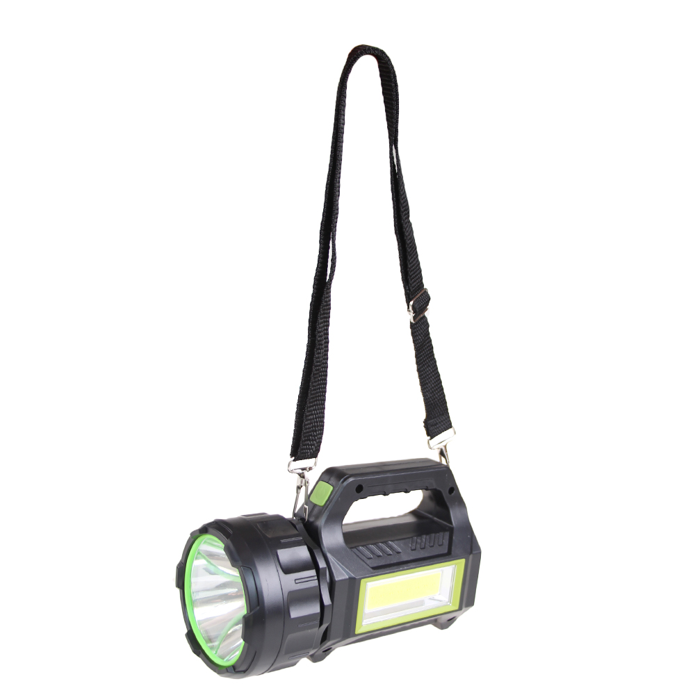 Přenosné LED osvětlení HEL-T95 černozelená - náhľad 5