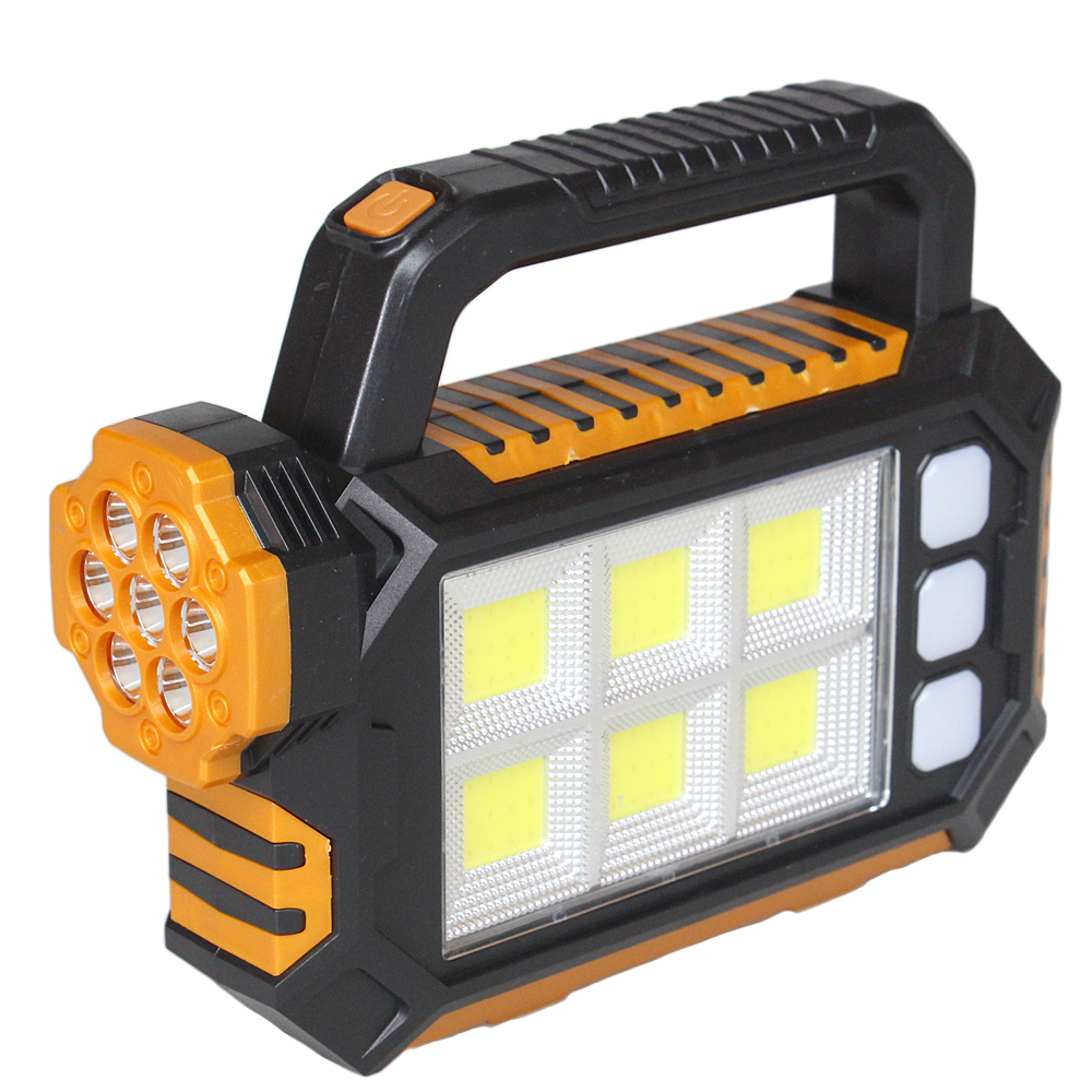 Přenosné solární světlo HS-8029 var.2 žluté - náhľad 1