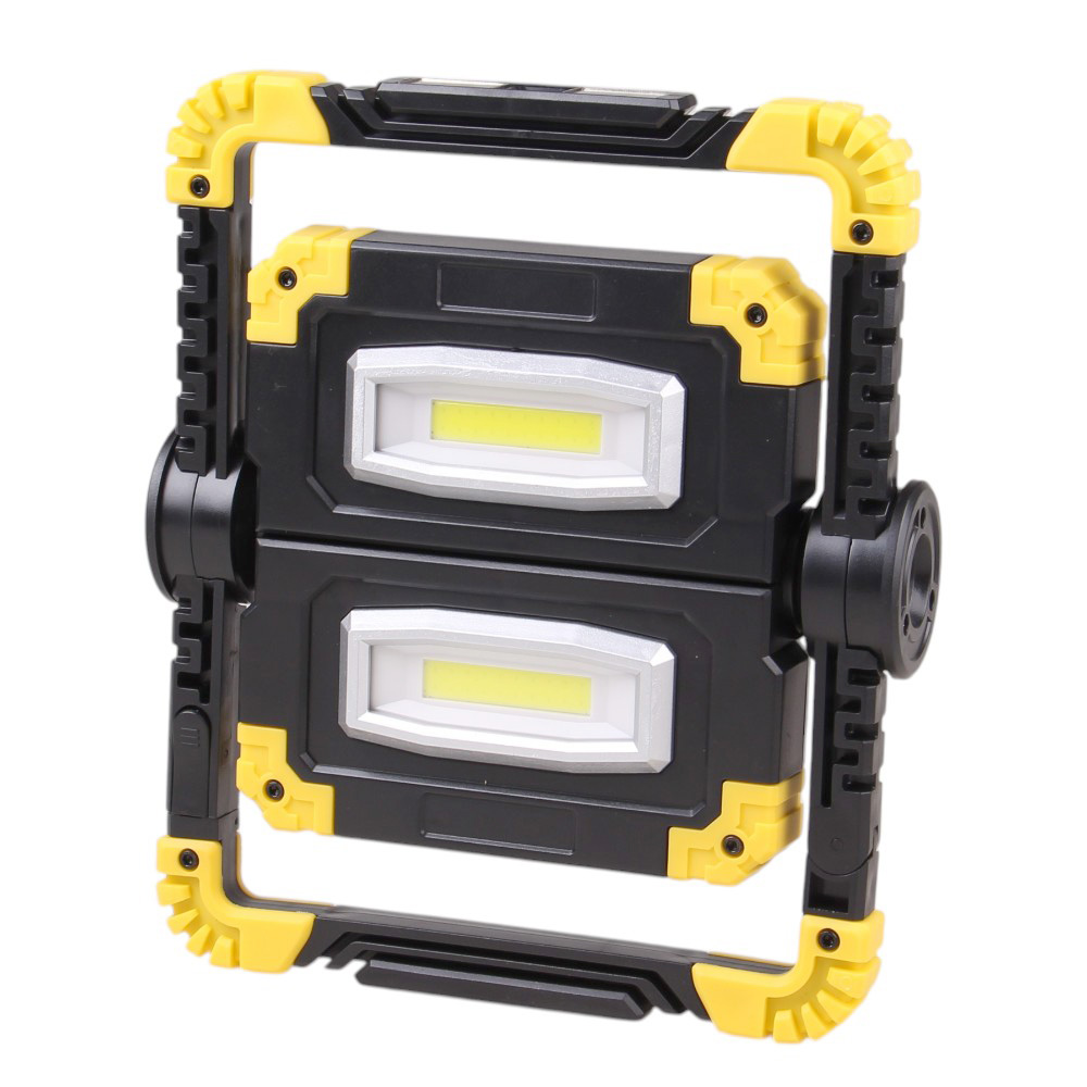 Sklopné multifunkční LED světlo žluté - náhľad 2