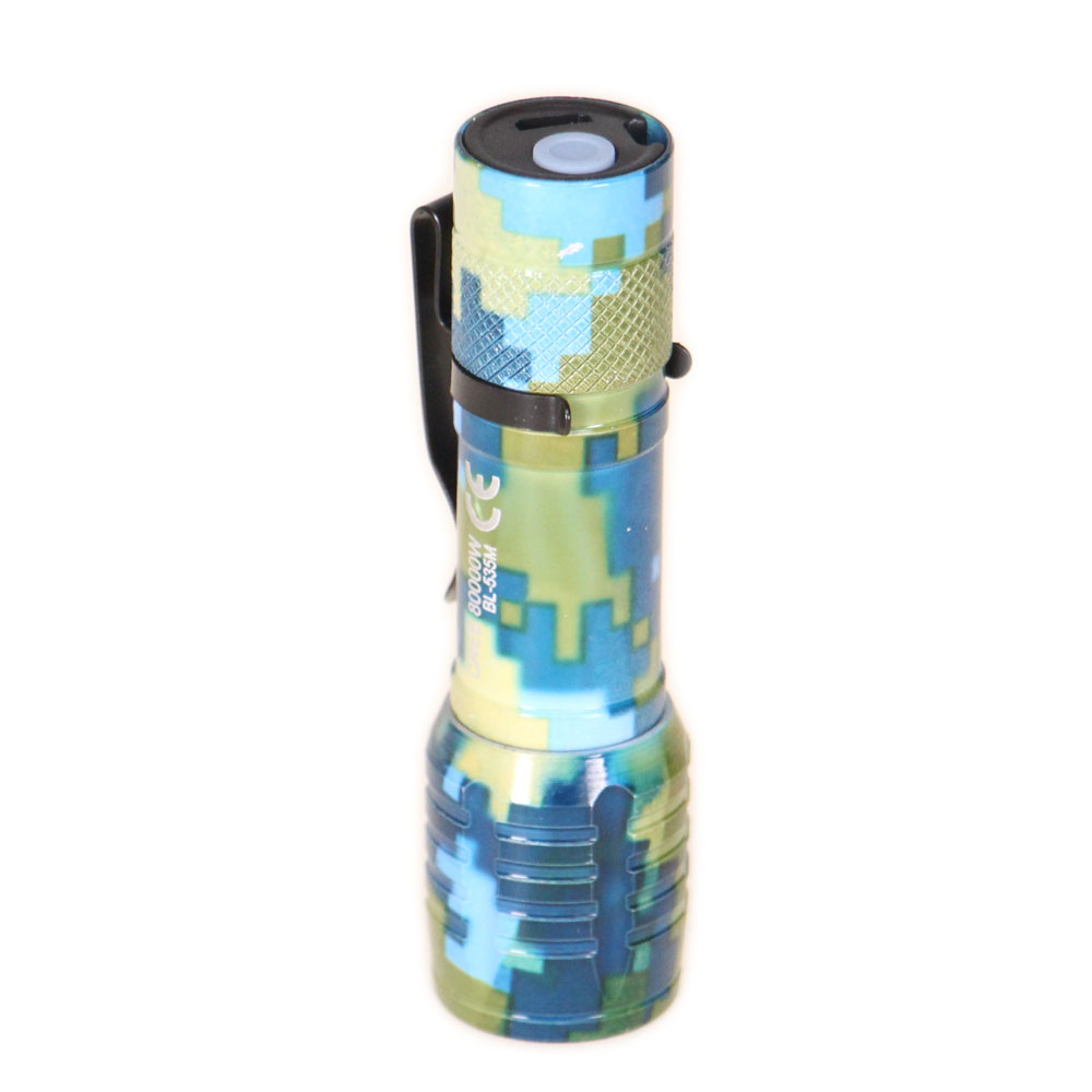 USB svítilna se zoomem maskáčová - náhľad 6