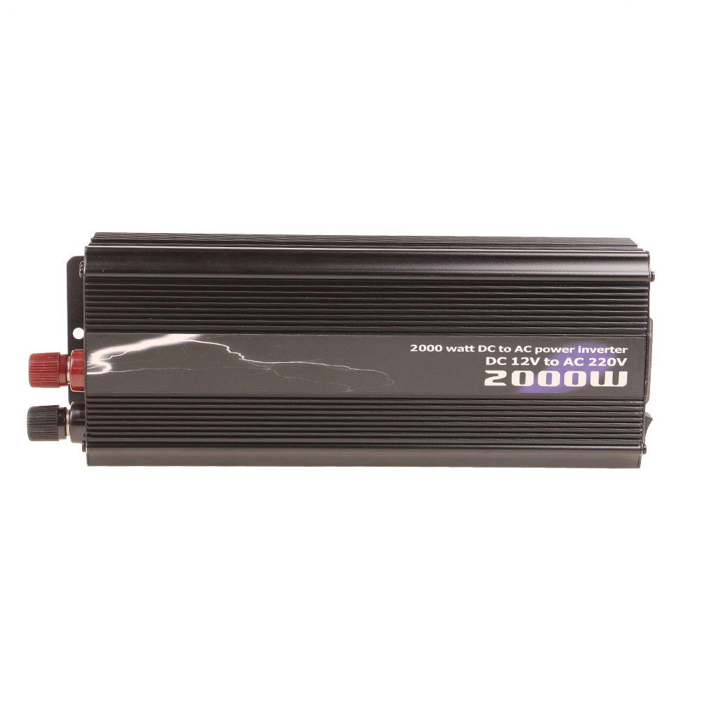 Měnič napětí 2000W černý - náhľad 2