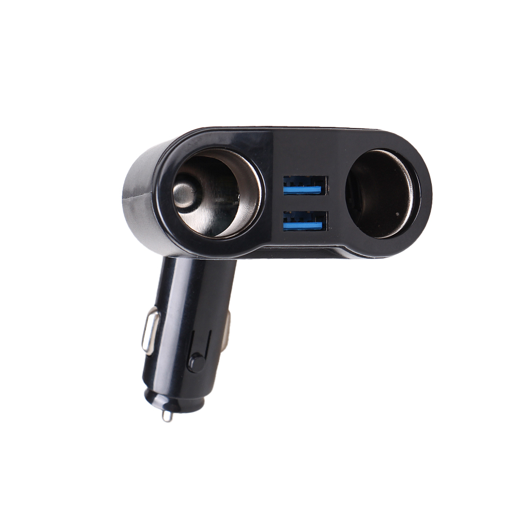 Rozbočka do autozapalovače 2×USB+2×CL - náhľad 1