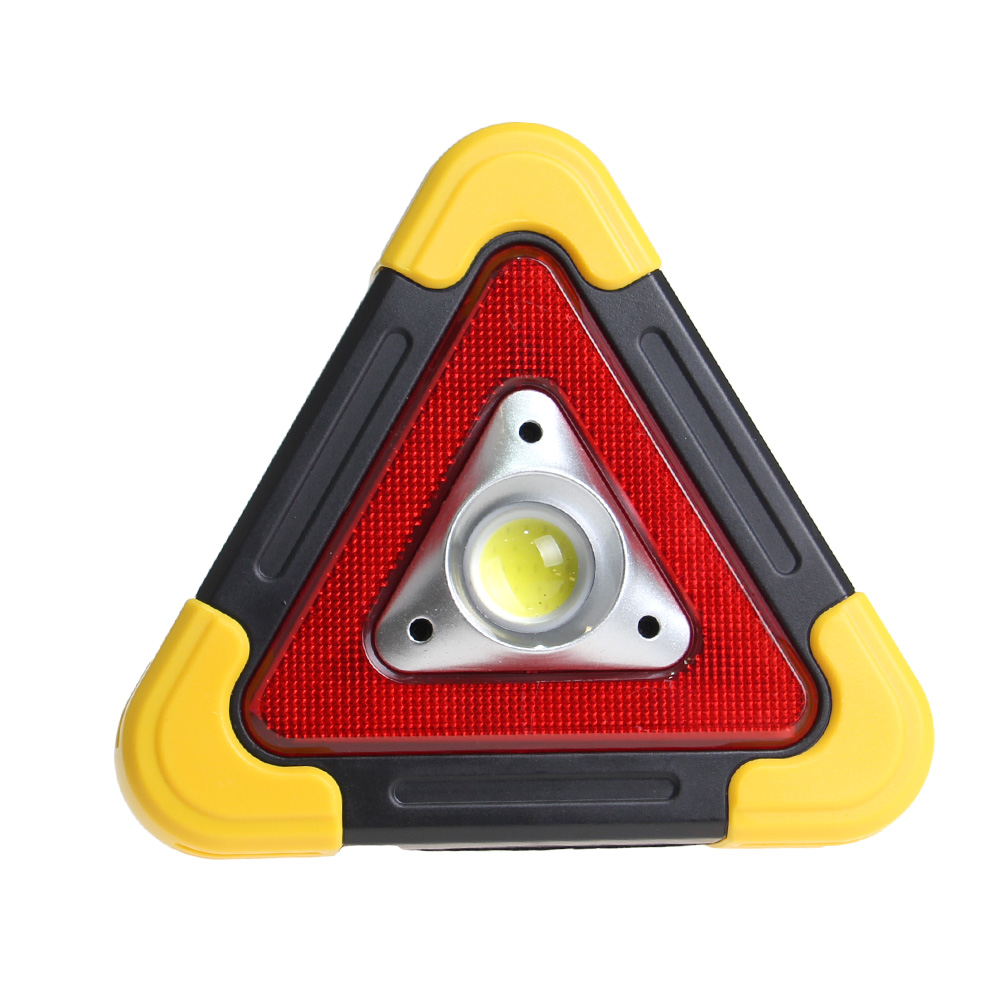 Výstražný solární LED trojúhelník HB-6608 - náhľad 1