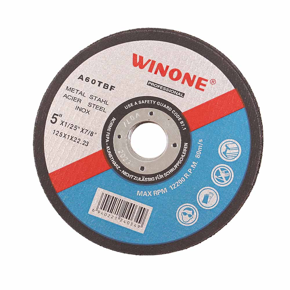 Řezný kotouč Winone 125 x 22,2 mm 10ks - náhľad 1